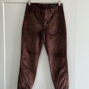 Banana Republic Women's Rich Brown Corduroy Pants